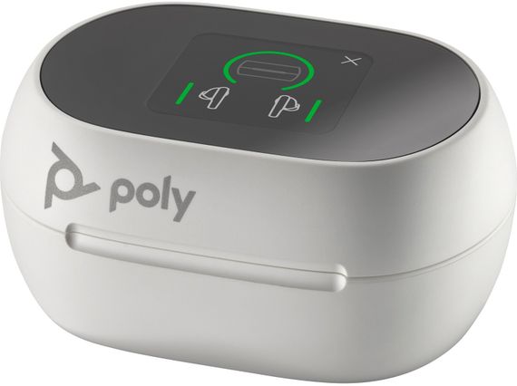 Навушники TWS Poly Voyager Free 60+ Earbuds + BT700A + TSCHC White | Зображення 1