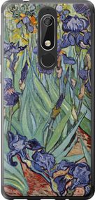 Чехол на Nokia 5.1 Винсент Ван Гог. Ирисы "161u-1529-17620"