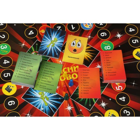 Настольная игра "Обьясни слово" Arial 910800-U игра в слова, укр | Зображення 2