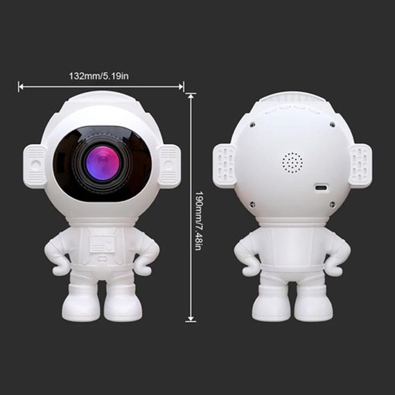 Зірковий 3D проектор Astronaut, Лазерний проектор зоряного неба Космос Проектор зоряного неба в кімнату | Зображення 4