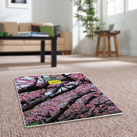 Весы напольные электронные стеклянные Maestro MR-1823 с высокой точностью измерений | Зображення 1