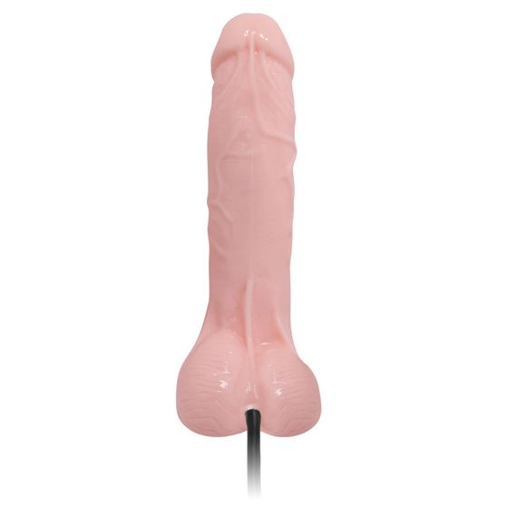 Реалистичный вибратор - Inflatable Vibrating Dildo Flesh sexstyle | Зображення 5