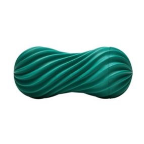 Мастурбатор Tenga FLEX Fizzy Green с изменяемой интенсивностью, можно скручивать, вакуум Sex Aura