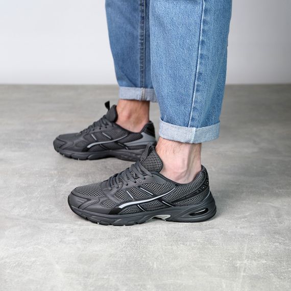 Кросівки чоловічі 591388 Сірі 41 42 43 44 45 46 | Зображення 7