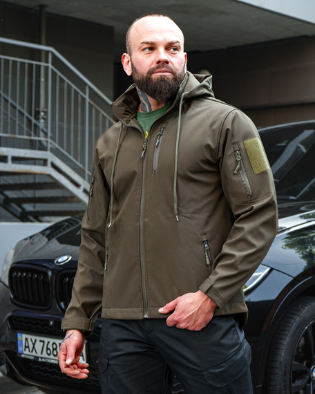 Куртка софтшел спринг хакі S M | Зображення 1