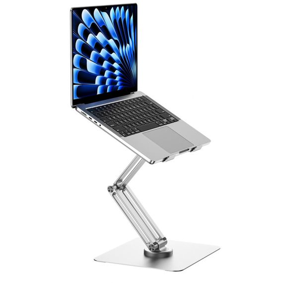 Подставка для ноутбука WIWU ZM-S801 Rotative Foldable Laptop Stand Silver | Зображення 7