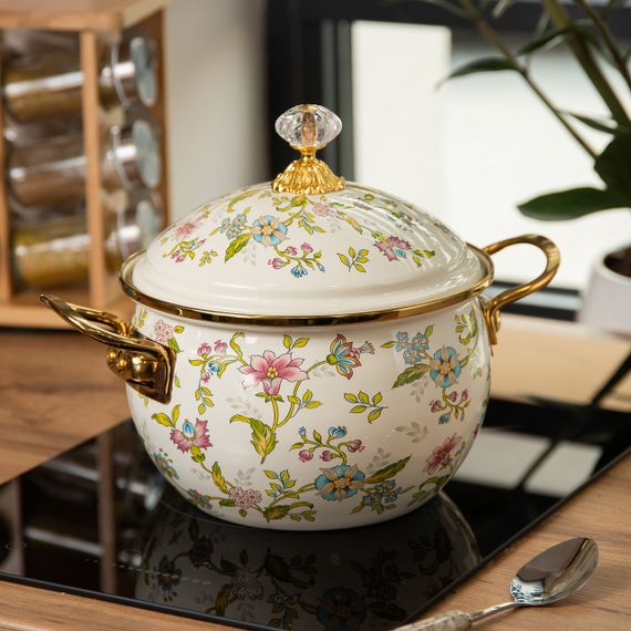 Емальована каструля об'ємом 3 літри HP-2-110 | Зображення 7