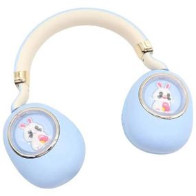 Наушники беспроводные аккумуляторные LED ST862 A.B.C.D Голубые