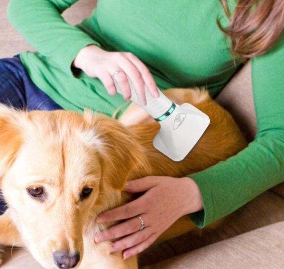 Щітка фен для шерсті собак і кішок фен грумінг пилосос 2в1 PET Grooming Dryer | Зображення 7