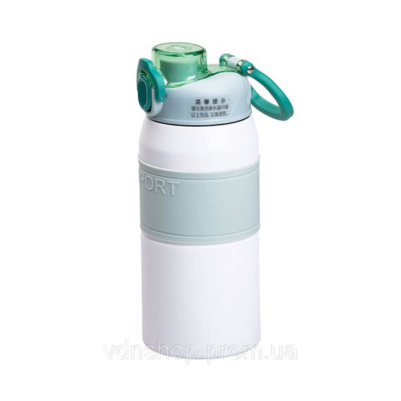 Термос Sport из нержавеющей стали 600 мл мятный HP-14-5M | Зображення 1