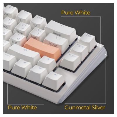 Клавиатура Ducky One 3 SF Cherry MX Brown RGB UA USB White (DKON2167ST-BUAPXPWWWSC1) | Зображення 4