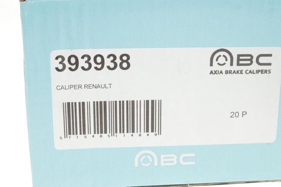 Суппорт тормозной задний  L Renault Scenic II 03-08 d=34mm  Trw  393938 | Зображення 3