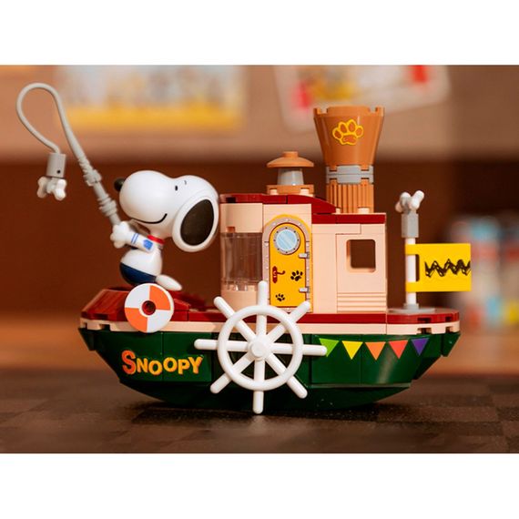 Конструктор Pantasy Snoopy - Пароход (86907) | Зображення 4