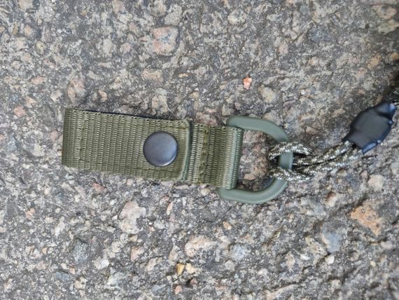 Шнур страховий витовий Пистолетний Тренчик для пістолета паракорд олива пікселів 974-1 ms | Зображення 4