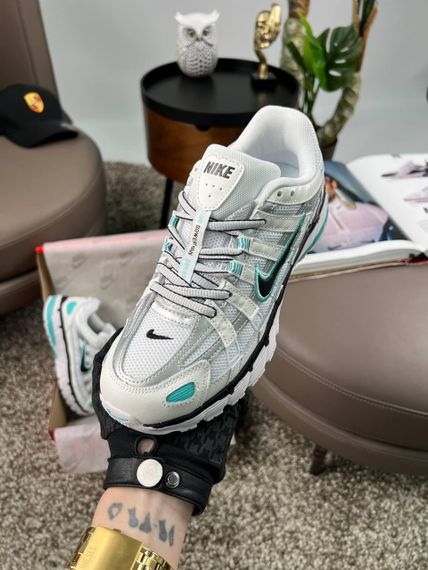 Кросівки  P-6000 W White Black Mint , текстиль , В'єтнам | Зображення 3