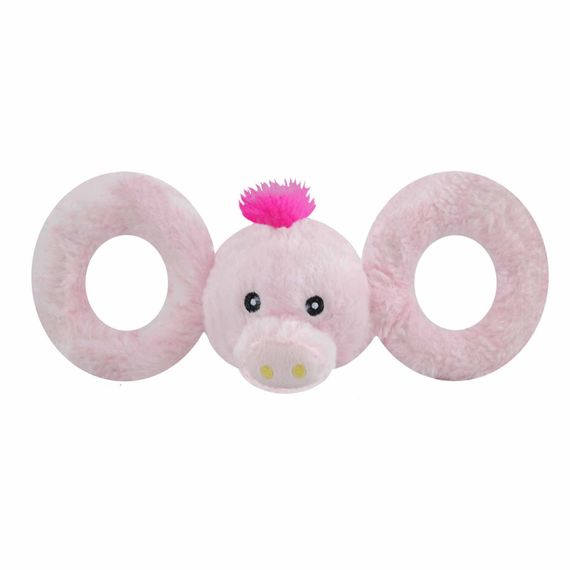 Іграшка для собак Jolly Pet Tug-a-Mal Свинка, 12 см