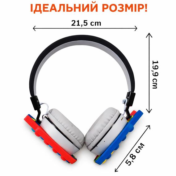 Наушники  AKZ-K33 для детей и подростков беспроводные | Зображення 1