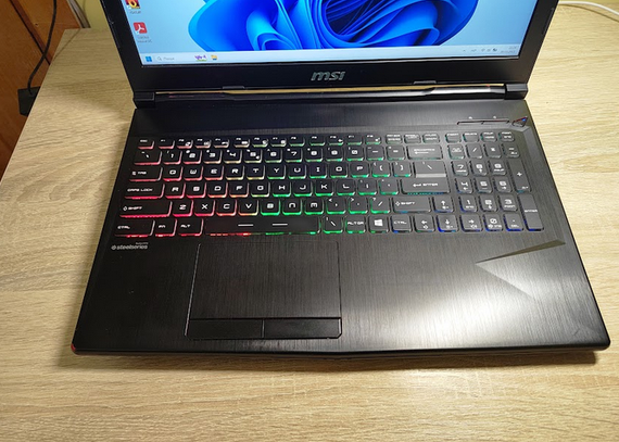 Ноутбук MSI GE63 Leopard 15.6 Full HD + i7 8750H + GTX 1060 + 32 GB | Зображення 2