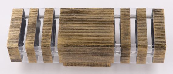 Ліхтар вуличний настінний 25423 Золото 34х11х10 см.