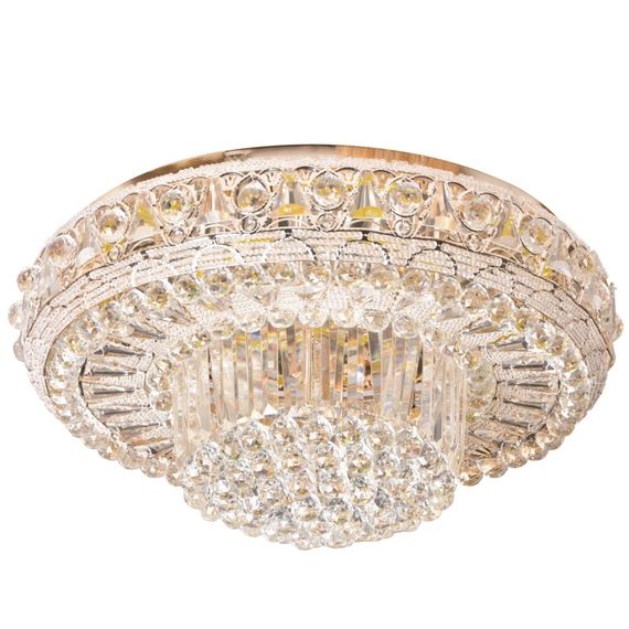 Люстра торт потолочная с подсветкой LED E14 40W G (BCL-629C/9)