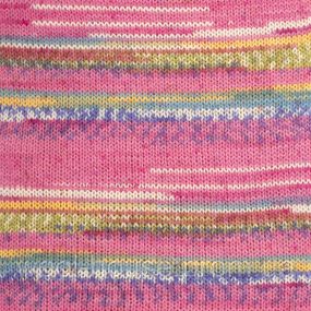 Шкарпеткова пряжа Drops Fabel - Print, 161 pink dream