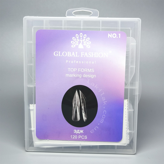Верхні форми №7 едж (набір 120шт) в органайзері | Зображення 2