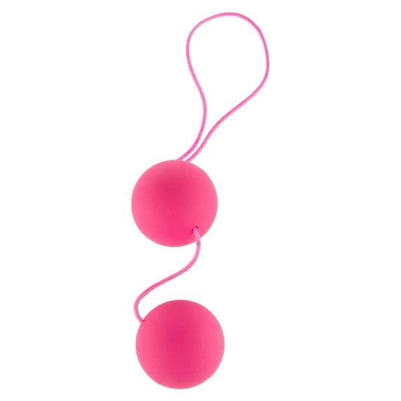 Вагінальні кульки пластикові рожеві Toy Joy Sex Aura