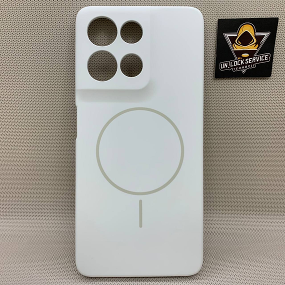 Чохол Motorola G75 MagSafe SoftTouch М'який Протиударний Білий | Зображення 1