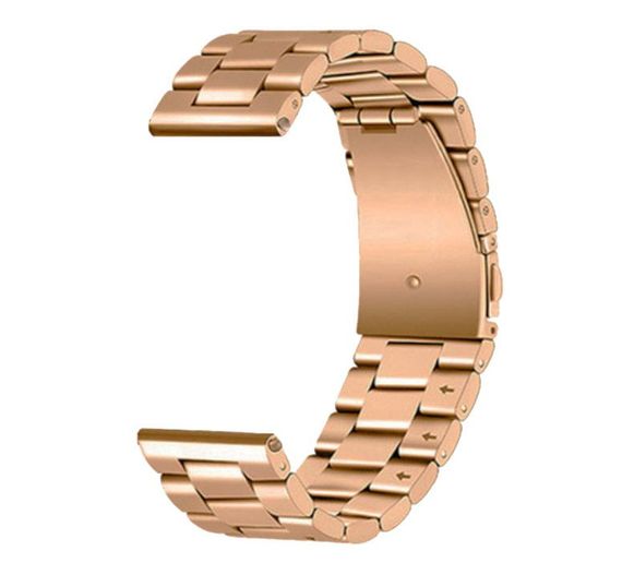 Металевий ремінець Primo для годинника Samsung Galaxy Watch 3 45mm (SM-R840) - Rose Gold | Зображення 1