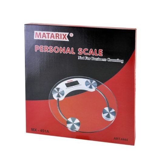 Весы для взвешивания людей MATARIX MX-451A 180 кг круглые | Весы напольные 180 кг | Бытовые ZC-437 напольные весы | Зображення 8