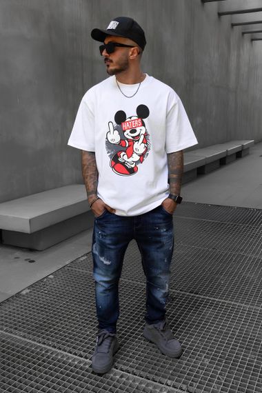 Футболка з ДТФ принтом (оверсайз)