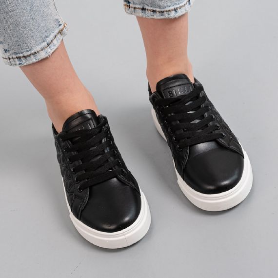 Кроссовки женские Fashion Chloe 3935 37 размер 24 см Черный | Зображення 5