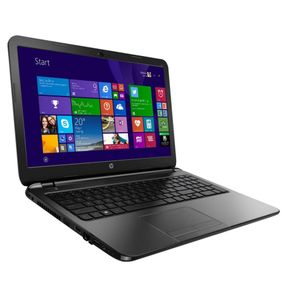 Ноутбук Б-клас HP 250 G3 / 15.6" (1366x768) TN / Intel Pentium N3540 (4 ядра по 2.16 - 2.66 GHz) / 8 GB DDR3 / 500 GB HDD / Intel HD Graphics / WebCam / DVD-RW / Без АКБ б/в