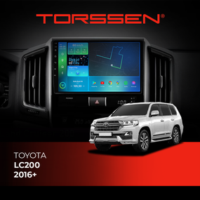 Штатна магнітола Torssen Toyota LC200 2016+ NF9 Carplay