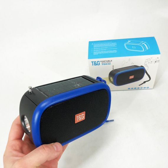 Портативна колонка bluetooth стерео, Бездротова колонка Bluetooth з радіо бюджетна XY-23 | Зображення 2