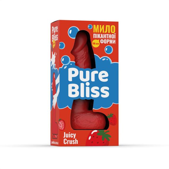 Ароматне мило пікантної форми Pure Bliss Red Juicy Crush (Ягідний вибух) 18 см Sex Aura | Зображення 5