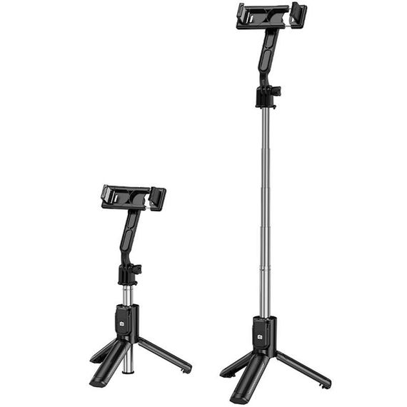 Монопод для селфі Borofone BY14 Graceful mini live broadcast stand Black | Зображення 2