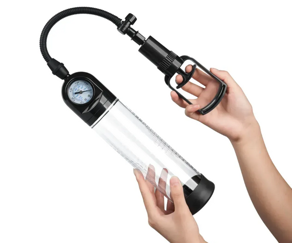 Вакуумна помпа з манометром CANWIN Penis Pump Men Powerup — P928 Sex Aura | Зображення 3
