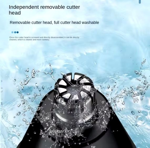 Електричний тример для носа, вух, шиї та брів для чоловіків і жінок | Зображення 3