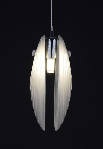 Люстра підвісна на 1 лампочку 27903 Чорний 30-150х15х8 см. | Зображення 6