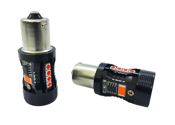 Комплект світлодіодних ламп StarLight LED SL-CB7 CANBUS PR21W BA15S RED 12V | Зображення 7