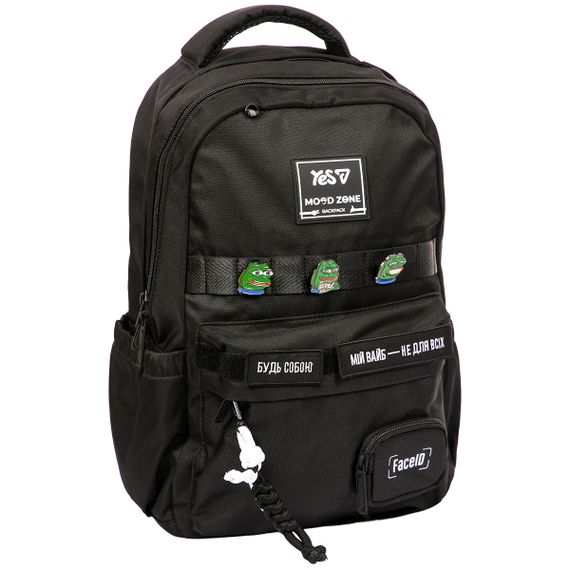 Рюкзак міський YES T-51 Emotions Black N 550733 19.8 л