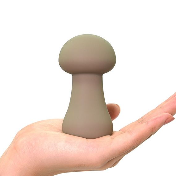 Вибратор для клитора в форме грибочка Sweet Em Velvet Lure Коричневый sexstyle | Зображення 3