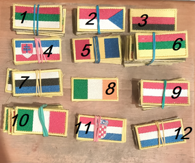 Шеврон прапор на липучці або пришивній No 2