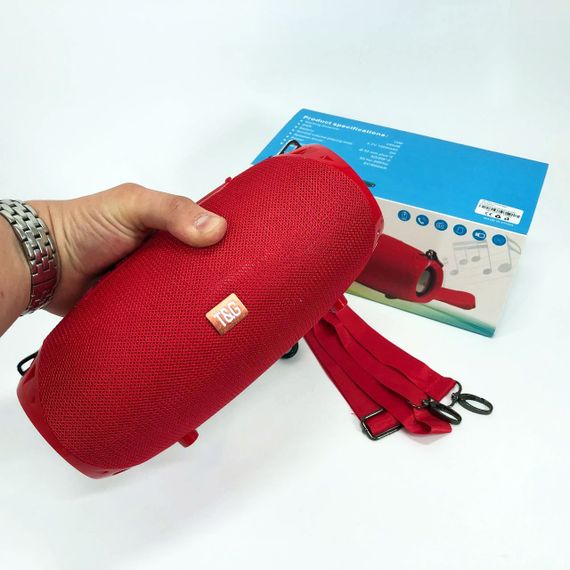 Bluetooth-колонка з usb-портом TG534, Портативна колонка bluetooth з AUX входом, Блютуз аудіо приймач DV-15 | Зображення 5