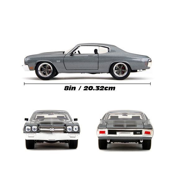 Игровая металлическая машинка Fast and Furious Шевроле 1970 | Зображення 9