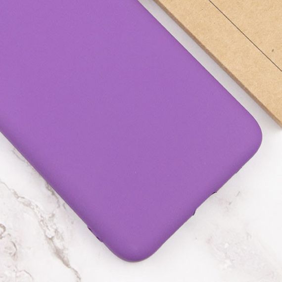 Чехол Silicone Cover Lakshmi Full Camera (A) для Samsung Galaxy M34 5G Фиолетовый / Purple | Зображення 1