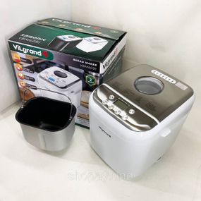 Хлібопічка ViLgrand VBM6091. Колір: білий