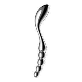 Металлический дилдо Satisfyer Star Force 1, Серебристый