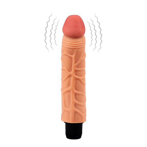 Реалістичний вібратор Soft Vibrator 18.5 cm – The Real Deal Sex Aura | Зображення 3